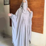 4-Piece Dual Georgette Caftan Abaya Set